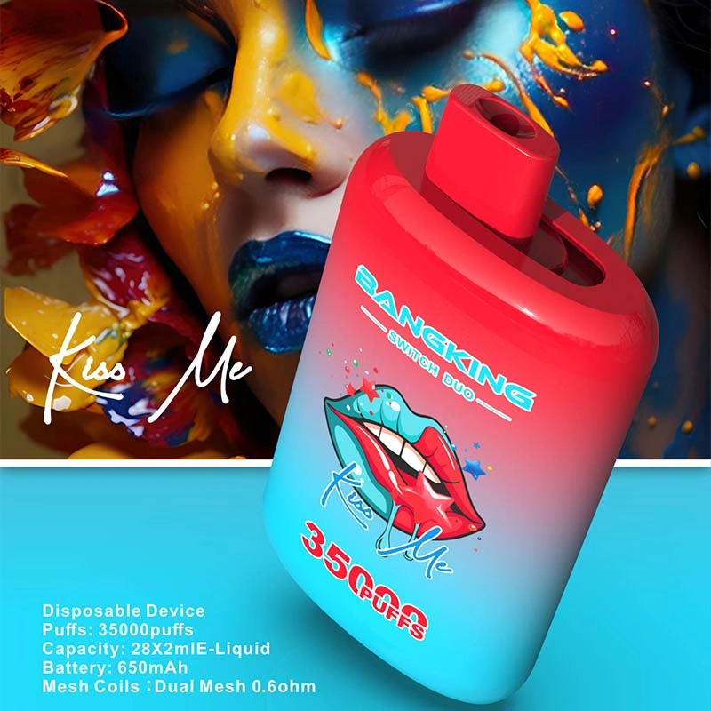 BANG KING Switch Duo 35k Puffs Vape Cherry Pop and Mr Blue BANG KING Switch Duo 35k Puffs Vape Cherry Pop and Mr Blue