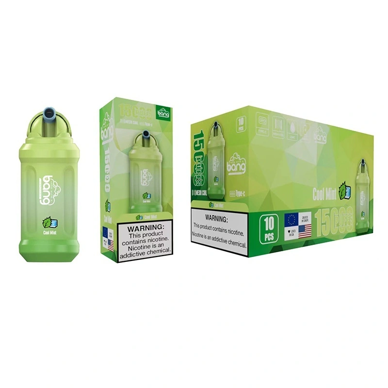 Bang 15K Puffs Vape Filp Design Cool Mint Bang 15K Puffs Vape Filp Design Cool Mint