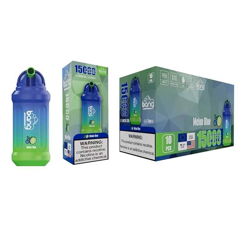 Bang 15K Puffs Vape Filp Design Melon Blue Bang 15K Puffs Vape Filp Design Melon Blue