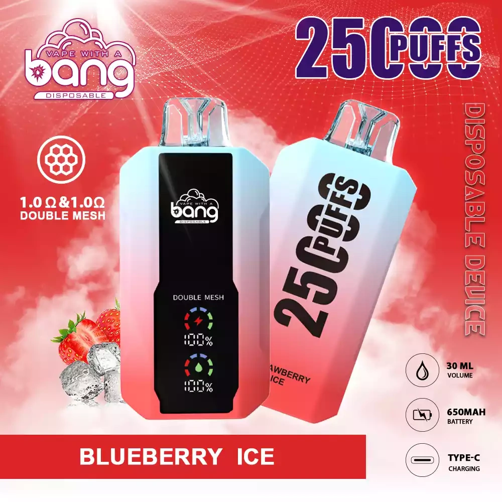 Bang 25000 25K Puffs Vape Strawberry Ice Bang 25000 25K Puffs Vape Strawberry Ice