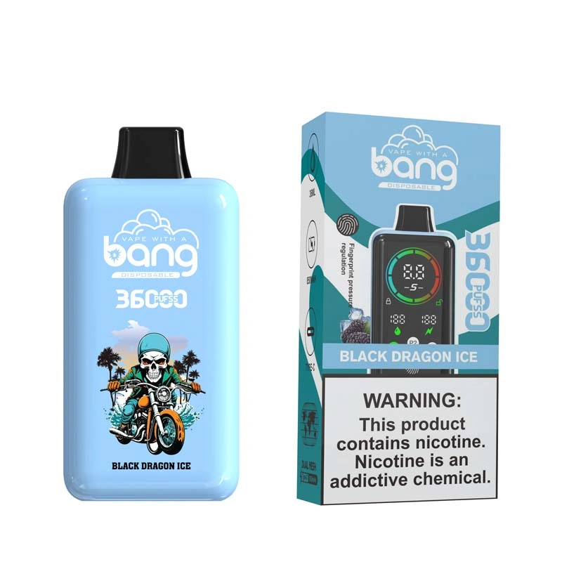 Bang 36000 Power 36K Puffs Disposable Vape Black Dragon Ice Bang 36000 Power 36K Puffs Disposable Vape Black Dragon Ice