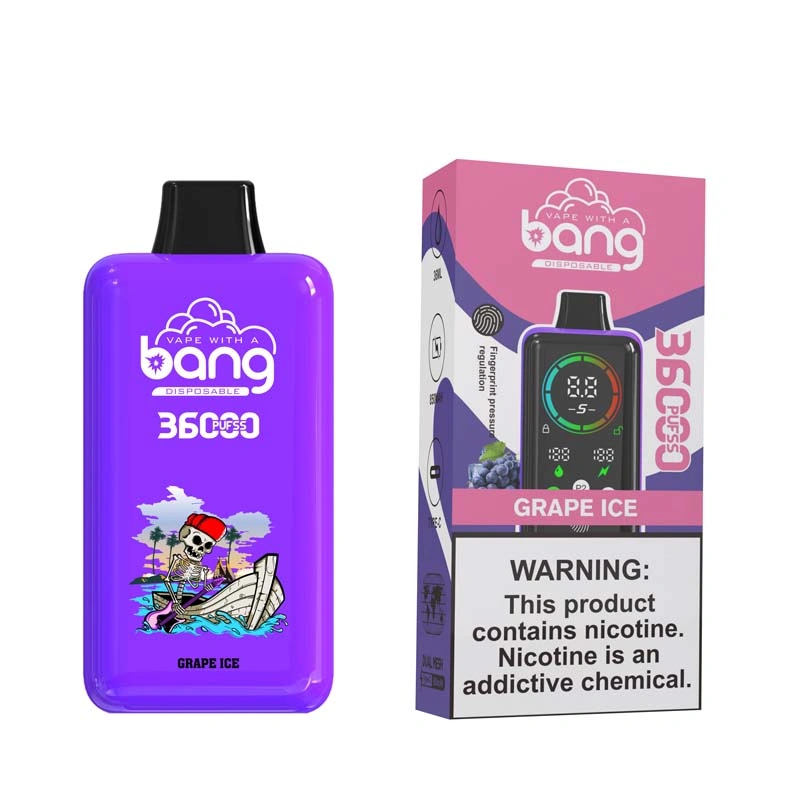 Bang 36000 Power 36K Puffs Disposable Vape GRAPE ICE Bang 36000 Power 36K Puffs Disposable Vape GRAPE ICE