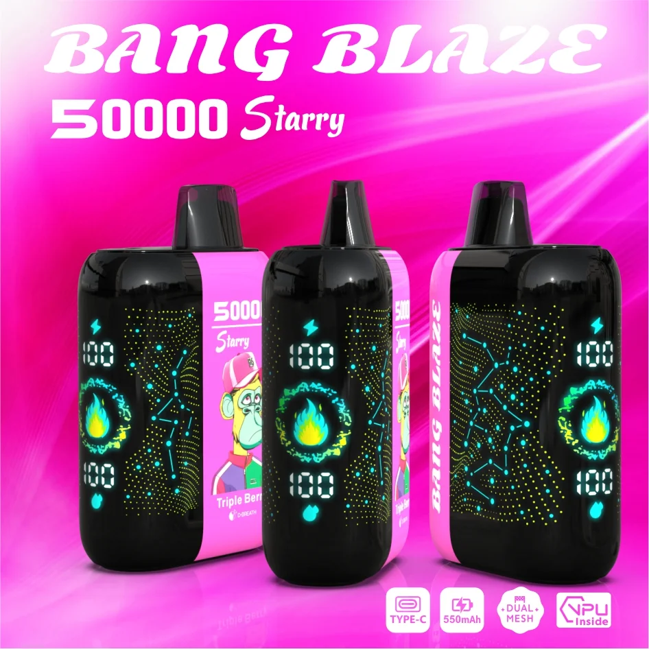 Bang Blaze 50000 Puffs Disposable Vape Starry Twist Triple Berry Bang Blaze 50000 Puffs Disposable Vape Starry Twist Triple Berry