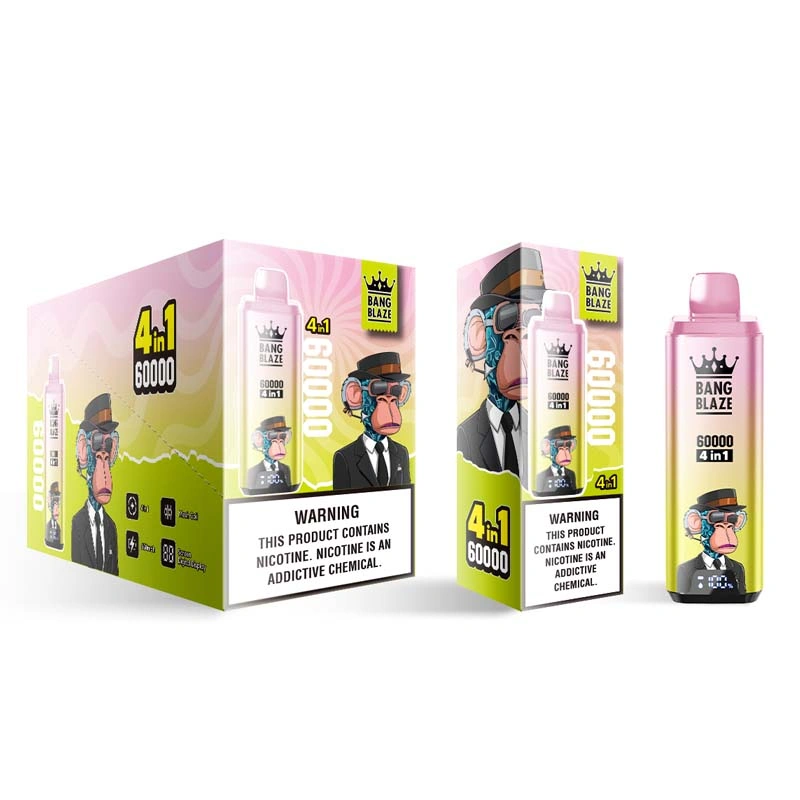 Bang Blaze 60K Puffs 4-in-1 Disposable Vape Blueberry Raspberry & Mixed Berry & California Cherry & Passion Fruit Mango Bang Blaze 60K Puffs 4-in-1 Disposable Vape Blueberry Raspberry & Mixed Berry & California Cherry & Passion Fruit Mango
