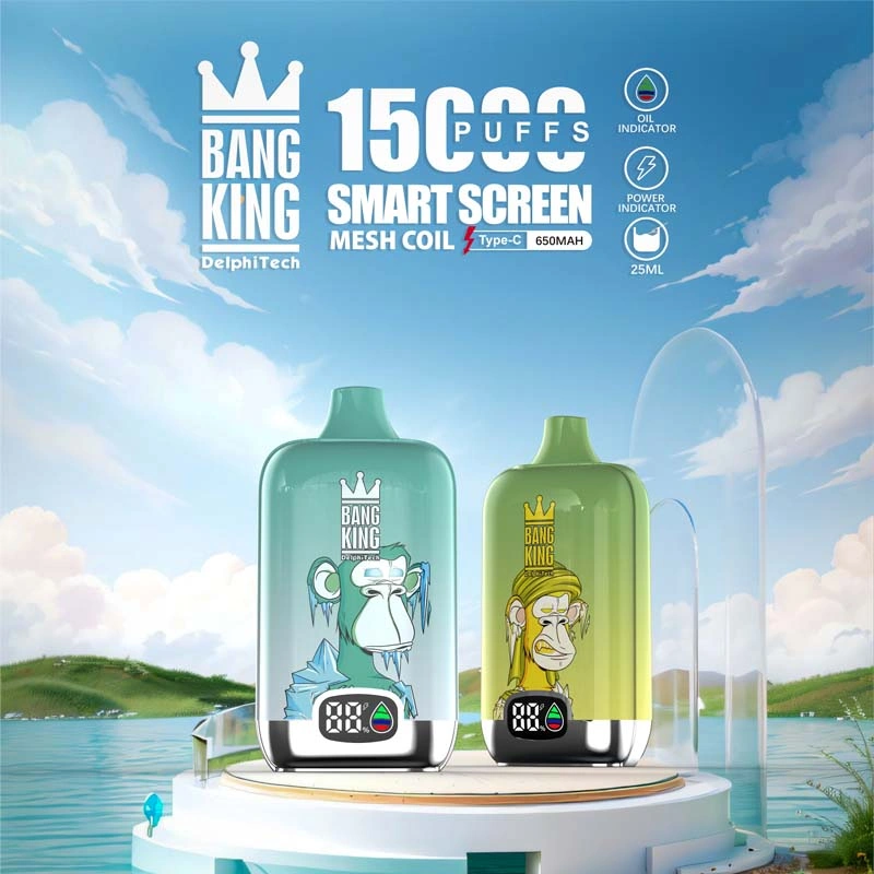 Bang King 15K Smart Screen 15000 Puffs Vape Bang King 15K Smart Screen 15000 Puffs Vape