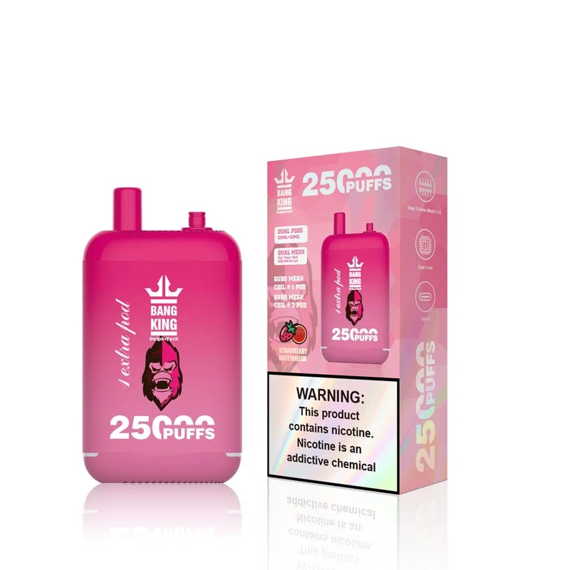 Bang King 25000 25K Puffs Dual Pods Strawberry Watermelon Bang King 25000 25K Puffs Dual Pods Strawberry Watermelon