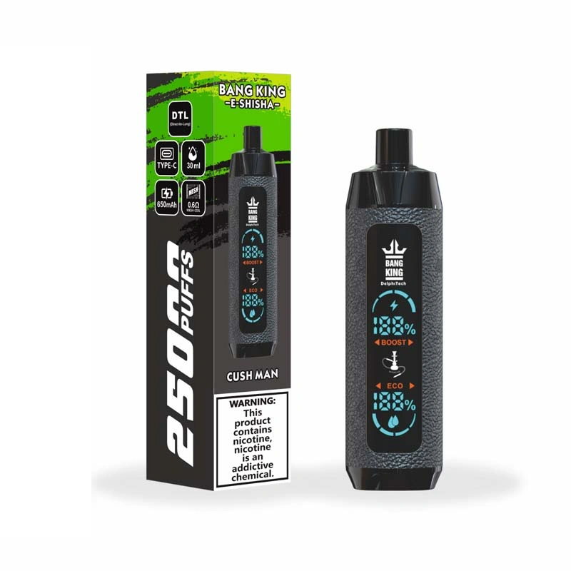 Bang King 25K Shisha 25000 Puffs Disposable Vape CUSH MAN Bang King 25K Shisha 25000 Puffs Disposable Vape CUSH MAN