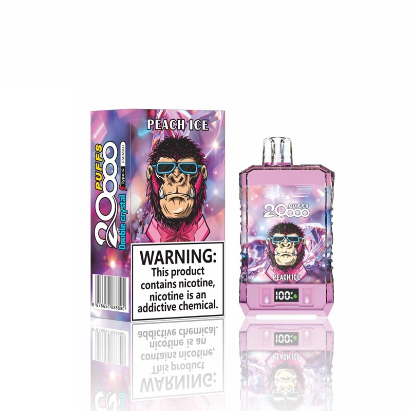 Bang King Crystal 20K Puffs Vape Peach Ice Bang King Crystal 20K Puffs Vape Peach Ice