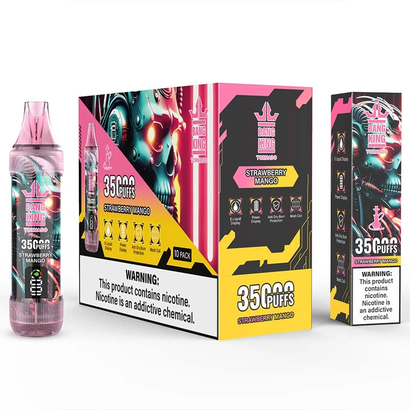 Bang King Tornado 35K Puffs 35000 Disposable Vape Strawberry Mango Bang King Tornado 35K Puffs 35000 Disposable Vape Strawberry Mango