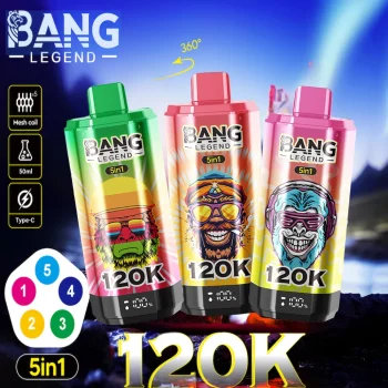 Bang Legend 120K 5 in 1 120000 Puffs Vape
