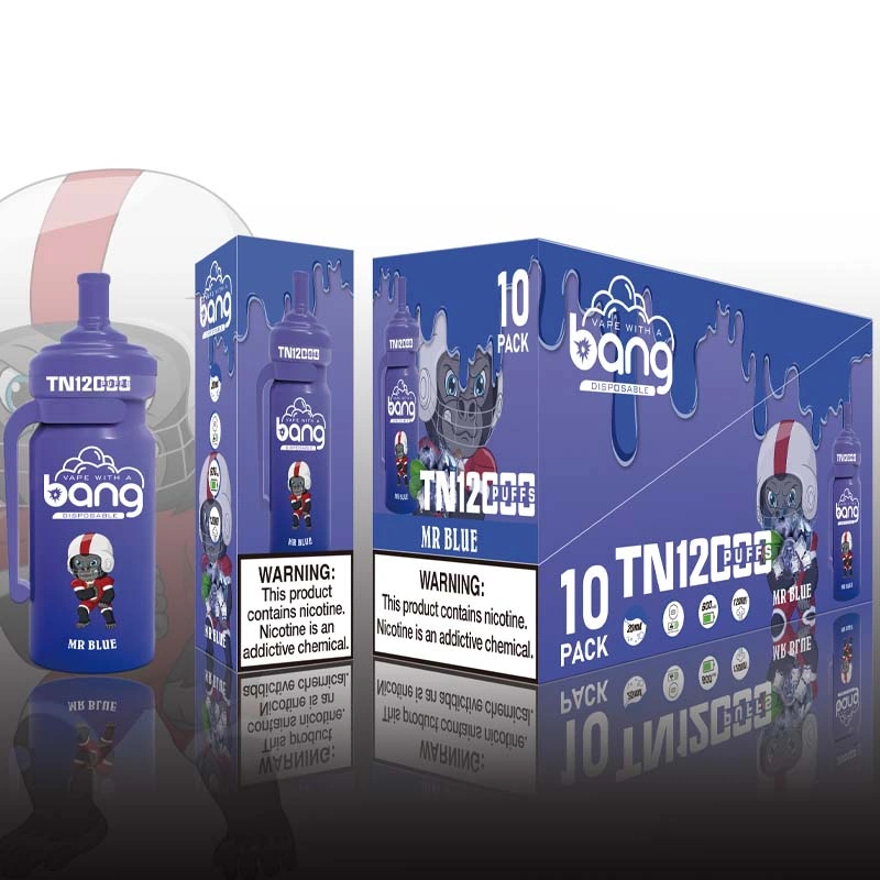 Bang Tn 12000 12k Puffs Disposable Vape Mr Blue Bang Tn 12000 12k Puffs Disposable Vape Mr Blue
