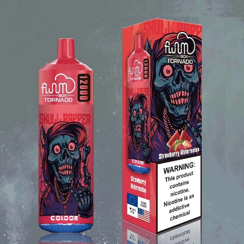 FLUUM Box Tornado 12K 12000 Puffs Vape Strawberry Watermelon FLUUM Box Tornado 12K 12000 Puffs Vape Strawberry Watermelon