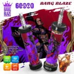 Bang Blaze 60K Puffs Disposable Vape Type-C Charging Hookah Vape Passion Fruit