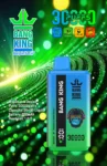 Bang King 30K Vape Dual Flavor 30000 Puffs Vape Smart Screen EU Warehouse Shipping Strawberry Kiwi & Sour Apple Raspberry
