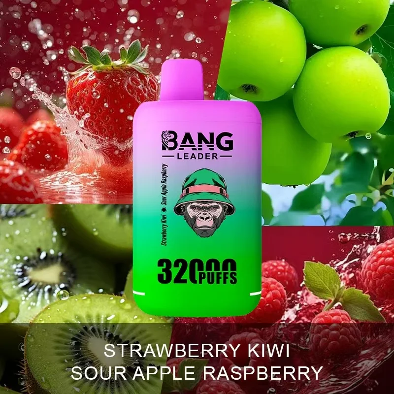 Bang Leader 32K Vape Dual Flavor 32000 Puffs Disposable Vape EU Warehouse Fast Shipping Strawberry Kiwi & Sour Apple Raspberry Bang Leader 32K Vape Dual Flavor 32000 Puffs Disposable Vape EU Warehouse Fast Shipping Strawberry Kiwi & Sour Apple Raspberry