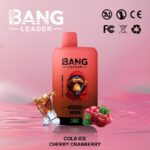 Bang Leader 45K Vape Dual Flavor LED Screen 45000 Puffs Disposable Vape EU Warehouse Shipping